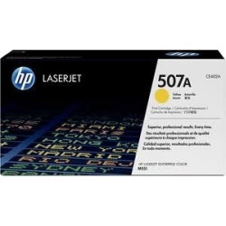 Toner jaune HP pour laserjet Entreprise 500 M551 .... (507A), Toner Express : achat en ligne de Toner jaune HP pour laserjet Ent