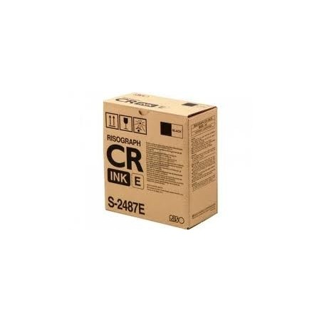 Lot de 2 Cartouches d'encre noire  pour Riso CR 1610/1630, Toner Express : achat en ligne de Lot de 2 Cartouches d'encre noire  