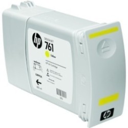Cartouche d'encre jaune Hp pour Designjet T7100 (N°761), Toner Express : achat en ligne de Cartouche d'encre jaune Hp pour Desig