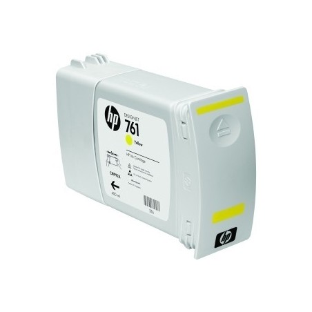 Cartouche d'encre jaune Hp pour Designjet T7100 (N°761), Toner Express : achat en ligne de Cartouche d'encre jaune Hp pour Desig