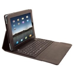 Étui simili-cuir noir pour iPad mini clavier en connexion Bluetooth - Urban Factory, Toner Express : achat en ligne de Étui simi