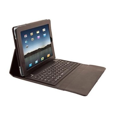 Étui simili-cuir noir pour iPad mini clavier en connexion Bluetooth - Urban Factory, Toner Express : achat en ligne de Étui simi
