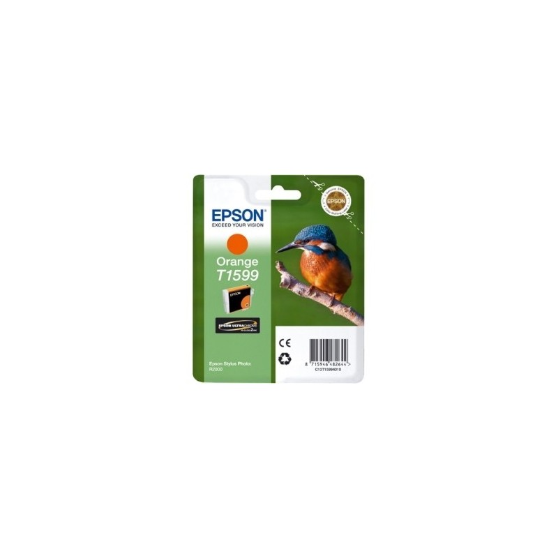 Cartouche orange Epson pour Stylus Photo R2000, Toner Express : achat en ligne de Cartouche orange Epson pour Stylus Photo R2000