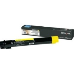 Toner jaune haute capacité Lexmark pour X950 / X952 / X954, Toner Express : achat en ligne de Toner jaune haute capacité Lexmark