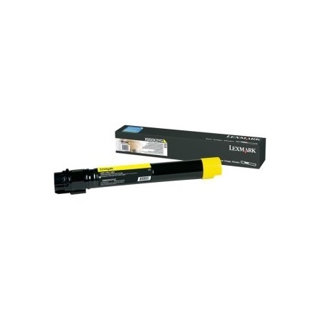 Toner jaune haute capacité Lexmark pour X950 / X952 / X954, Toner Express : achat en ligne de Toner jaune haute capacité Lexmark