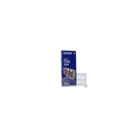 Cartouche Encre Cyan Clair EPSON (T479), Toner Express : achat en ligne de Cartouche Encre Cyan Clair EPSON (T479) pour impriman