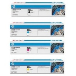 Pack de 4 Toners HP pour laserjet Pro CP1025 (126A), Toner Express : achat en ligne de Pack de 4 Toners HP pour laserjet Pro CP1