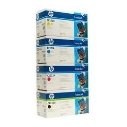 Pack de 4 toners (noirXL) HP pour color laserjet CP3525 / CP3530 ..., Toner Express : achat en ligne de Pack de 4 toners (noirXL