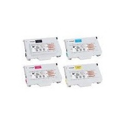 Pack de 4 toners LEXMARK pour C720, Toner Express : achat en ligne de Pack de 4 toners LEXMARK pour C720 pour imprimante