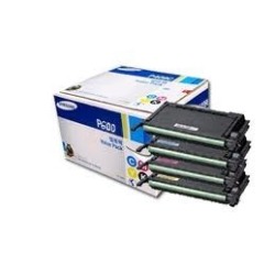 Pack de 4 toners Samsung pour CLP-600(N) / CLP-650(N), Toner Express : achat en ligne de Pack de 4 toners Samsung pour CLP-600(N