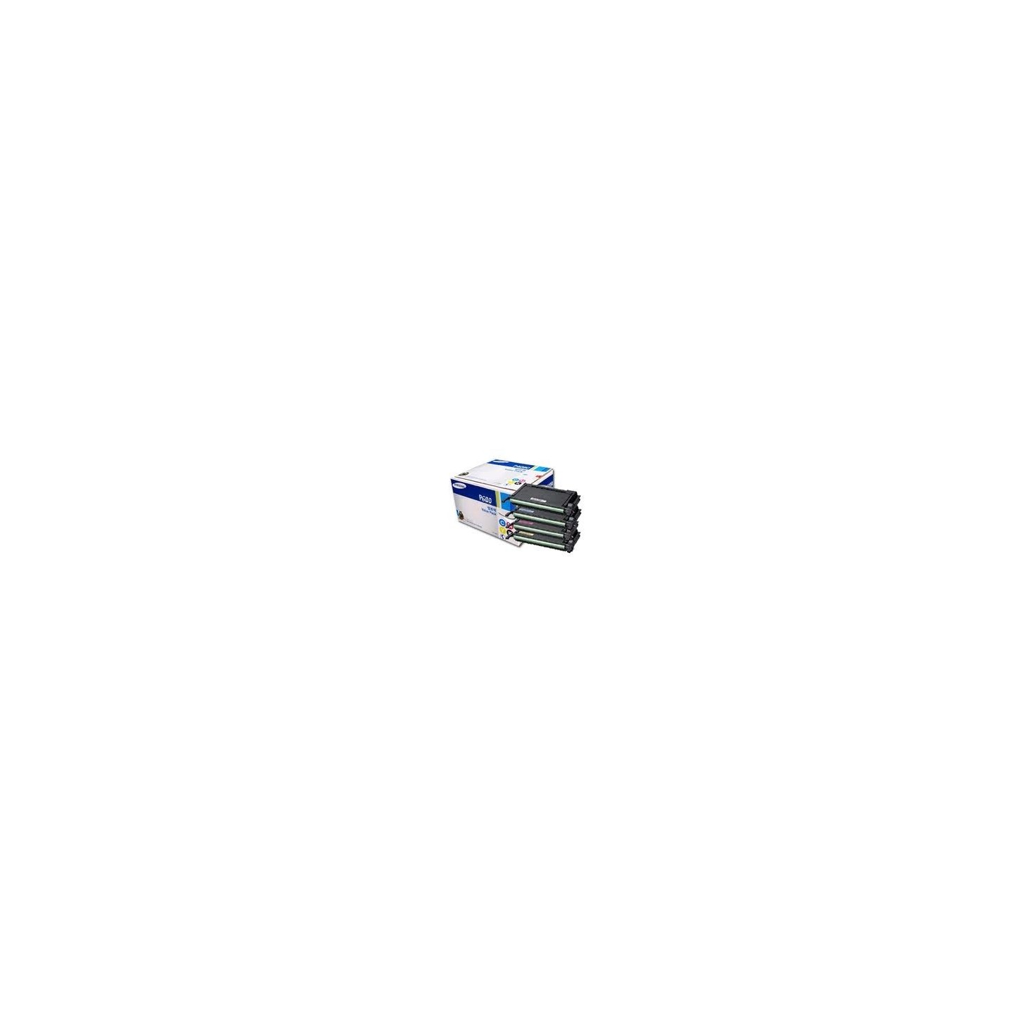 Pack de 4 toners Samsung pour CLP-600(N) / CLP-650(N), Toner Express : achat en ligne de Pack de 4 toners Samsung pour CLP-600(N