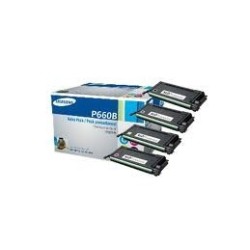 Pack de 4 toners hautes capacités Samsung pour CLP-610ND / 660D / 660ND, Toner Express : achat en ligne de Pack de 4 toners haut