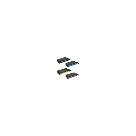 Pack de 4 toners Samsung pour CLP-770nd, Toner Express : achat en ligne de Pack de 4 toners Samsung pour CLP-770nd pour impriman