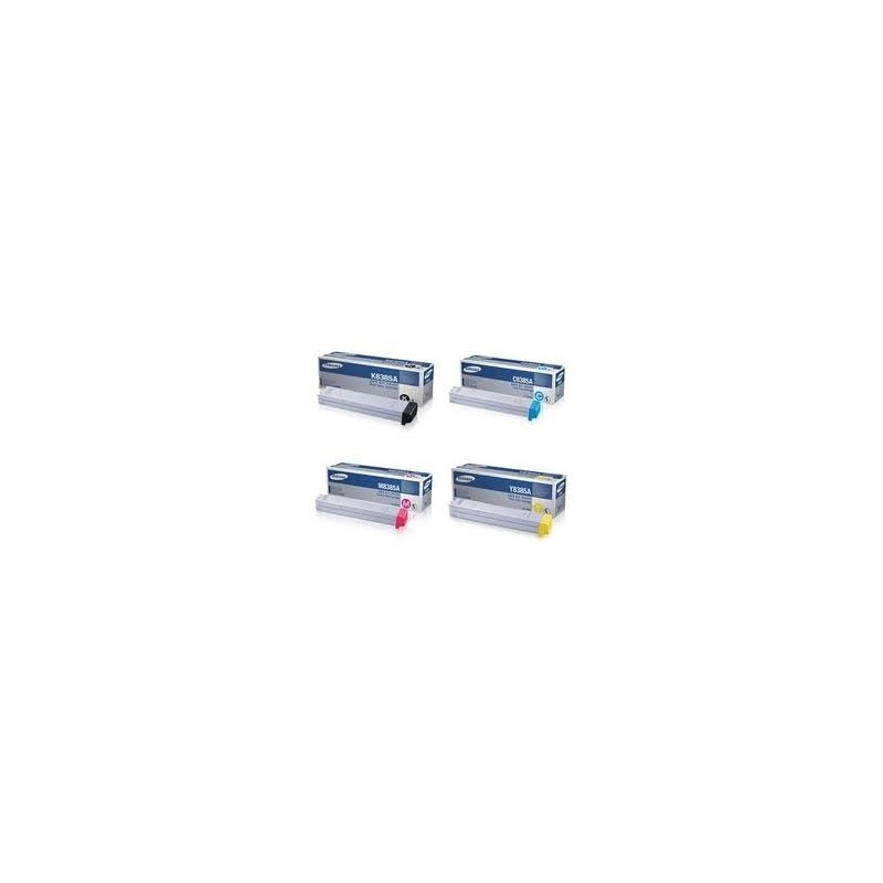 Pack de 4 toners SAMSUNG pour CLX 8385ND, Toner Express : achat en ligne de Pack de 4 toners SAMSUNG pour CLX 8385ND pour imprim