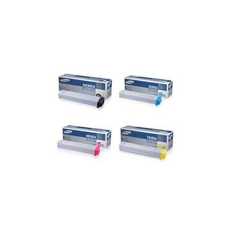Pack de 4 toners SAMSUNG pour CLX 8385ND, Toner Express : achat en ligne de Pack de 4 toners SAMSUNG pour CLX 8385ND pour imprim