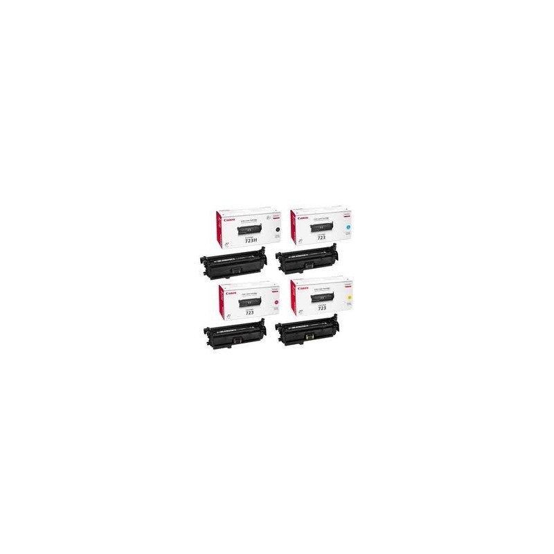 Pack de 4 toners (noir HC)Canon pour i-sensys LBP-7750CDN ( EP-723 ), Toner Express : achat en ligne de Pack de 4 toners (noir H