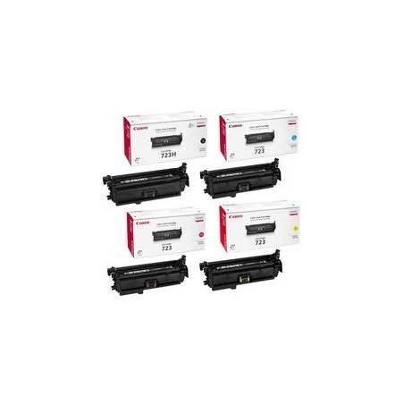 Pack de 4 toners (noir HC)Canon pour i-sensys LBP-7750CDN ( EP-723 ), Toner Express : achat en ligne de Pack de 4 toners (noir H