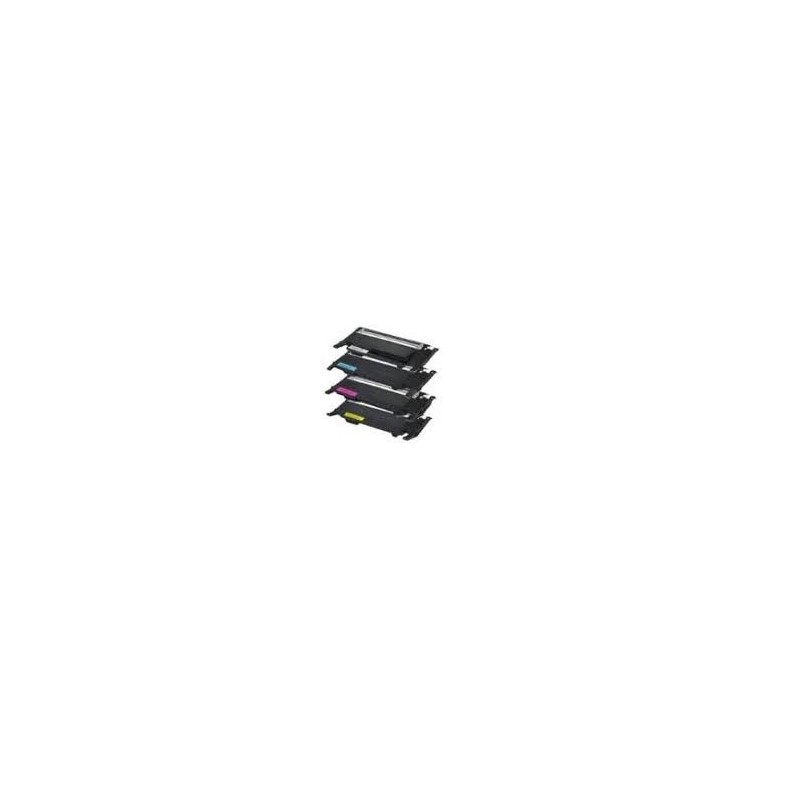 Pack de 4 toners génériques pour Samsung pour CLP320 / 325 / CLX3185, Toner Express : achat en ligne de Pack de 4 toners génériq