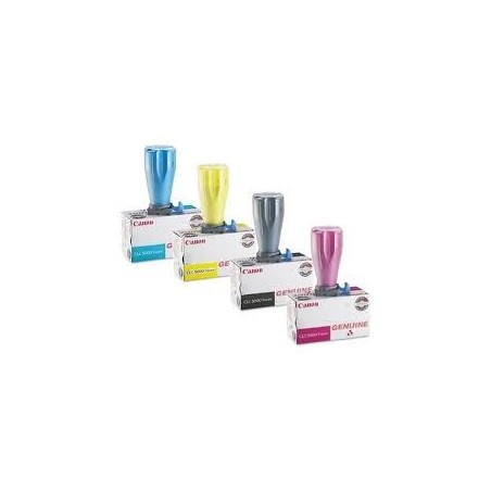 Pack de 4 toners Canon pour CLC 4000 / 5000 / 5100, Toner Express : achat en ligne de Pack de 4 toners Canon pour CLC 4000 / 500