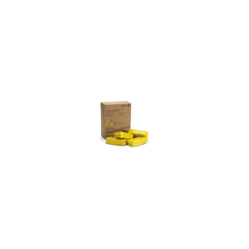 Pack de 4 batonnets d'encre solide jaune Xerox pour ColorQube 9301 / 9302 / 9303, Toner Express : achat en ligne de Pack de 4 ba