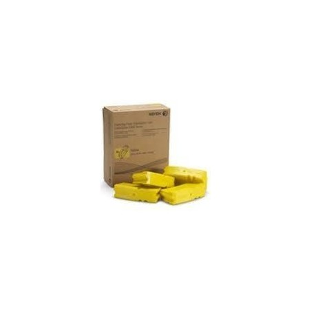 Pack de 4 batonnets d'encre solide jaune Xerox pour ColorQube 9301 / 9302 / 9303, Toner Express : achat en ligne de Pack de 4 ba