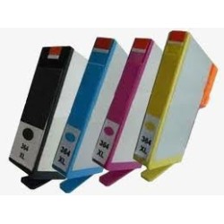 Pack de 4 cartouches génériques pour HP photosmart B8550 / C5380... (N°364XL / N°178XL), Toner Express : achat en ligne de Pack 