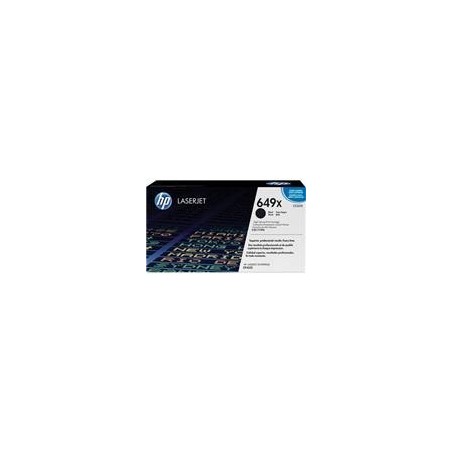 Pack de 2 toners noirs haute capacité pour imprimante HP ColorLaserJet CP4525 (649X), Toner Express : achat en ligne de Pack de 