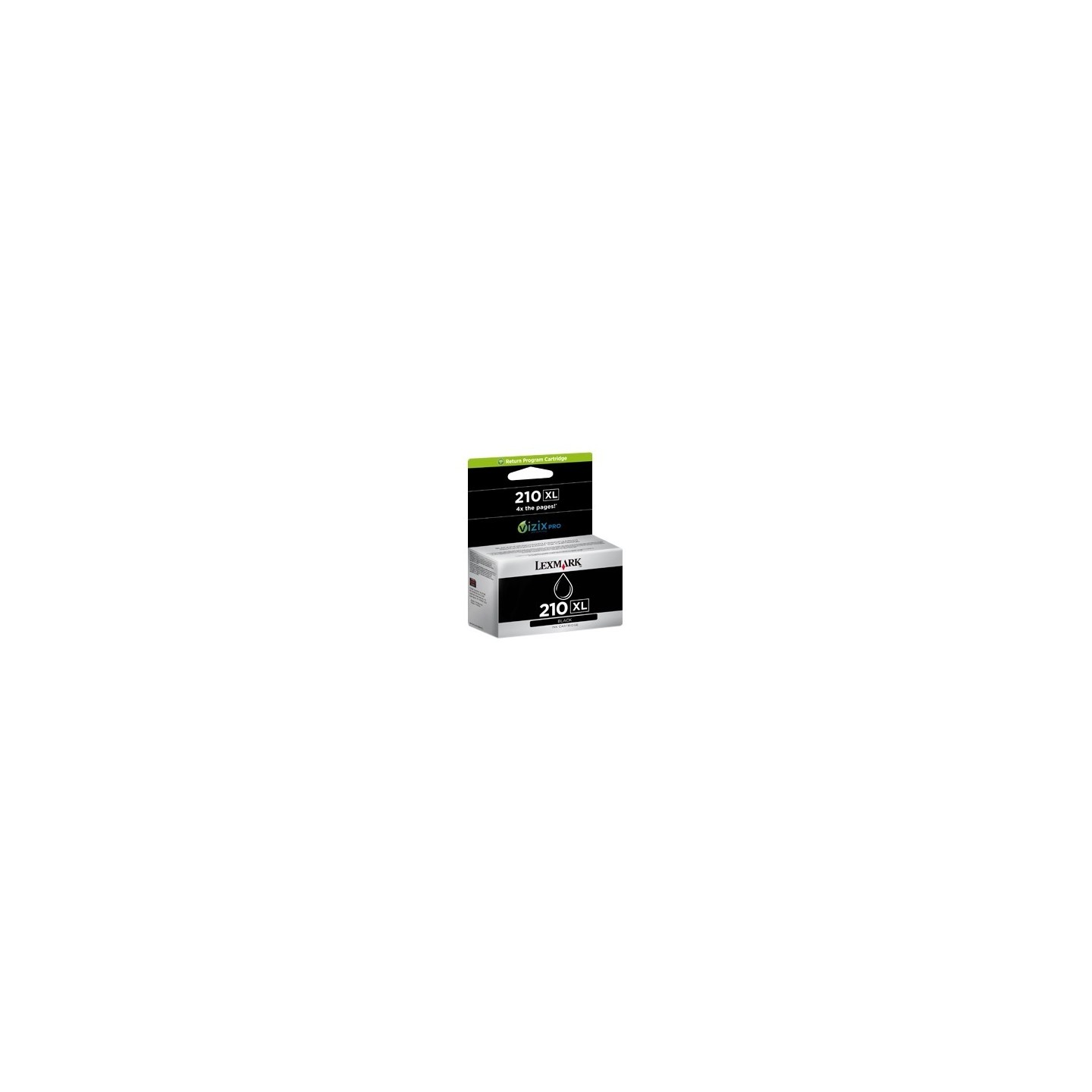 Cartouche noire haute capacité Lexmark pour OfficeEdge Pro 4000 / 5500 / 5500T (N°210XL), Toner Express : achat en ligne de Cart