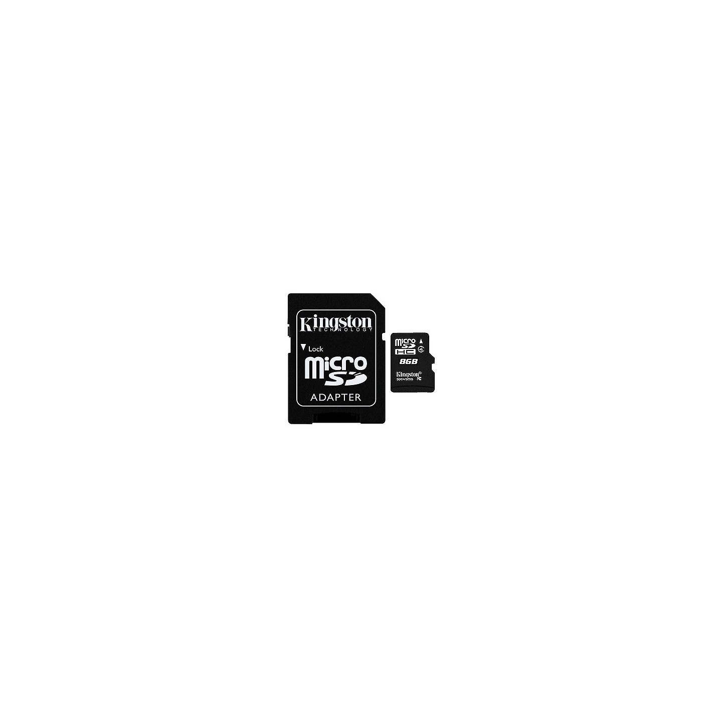 C'est cadeau !  1 carte microSDHC  8 GB  Kingston avec adaptateur (*), Toner Express : achat en ligne de C'est cadeau !  1 carte
