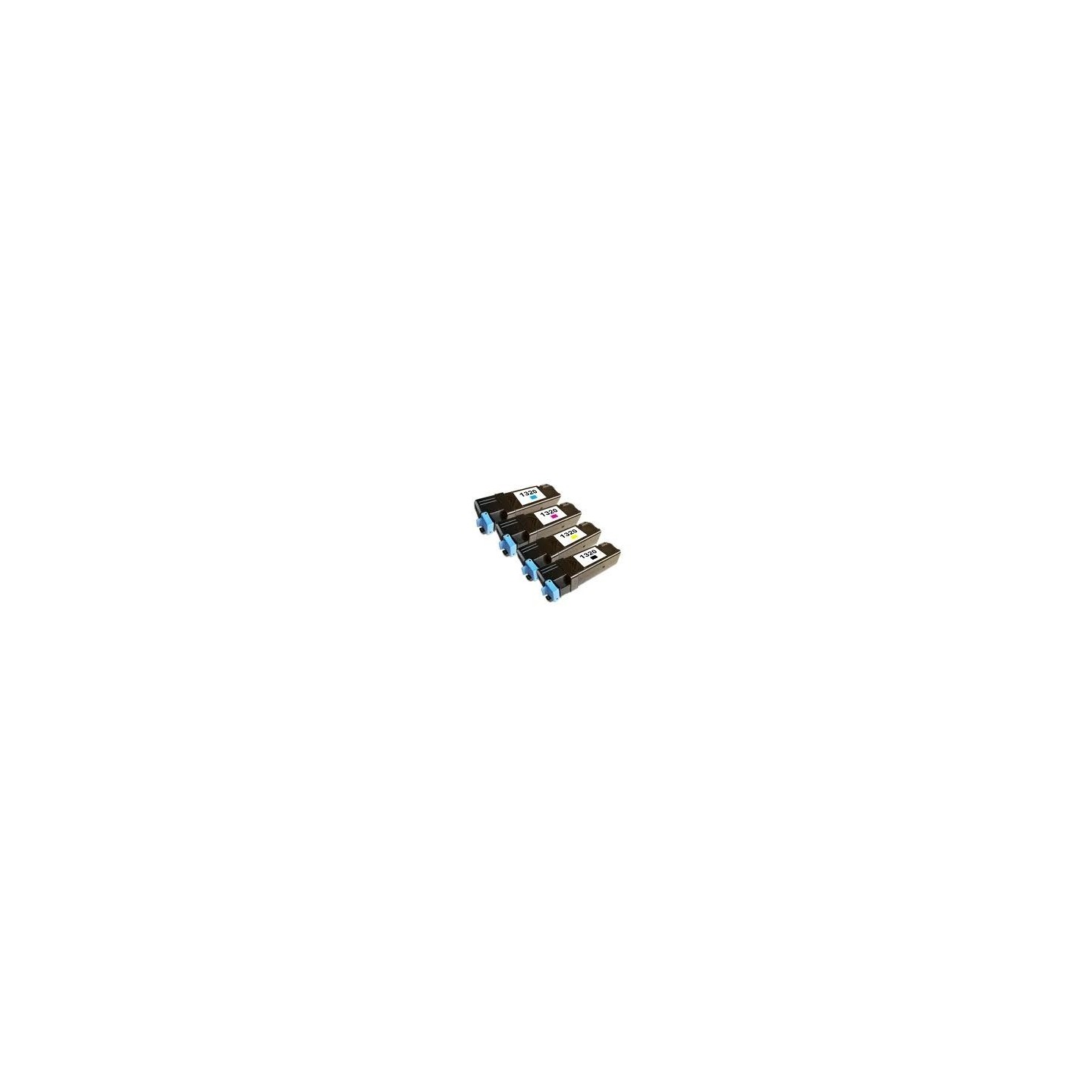 Eco pack de 4 Toners génériques Médiasciences 100% neuf pour Dell 1320c, Toner Express : achat en ligne de Eco pack de 4 Toners 