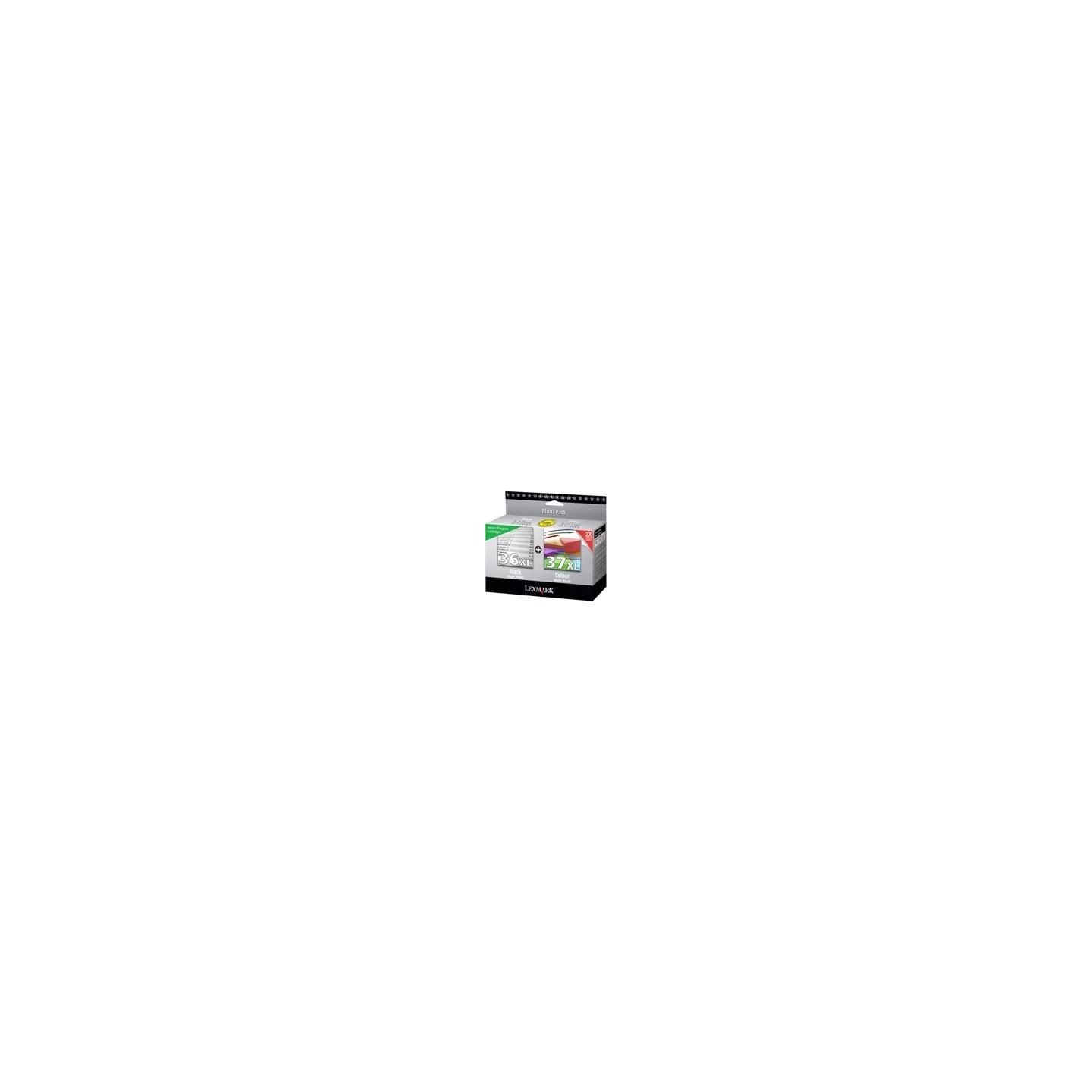 Pack de 2 cartouches Lexmark pour X4650 / X5650...(n°36XL + n°37XL), Toner Express : achat en ligne de Pack de 2 cartouches Lexm
