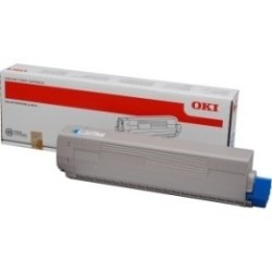 Toner cyan Oki pour C822, Toner Express : achat en ligne de Toner cyan Oki pour C822 pour imprimante