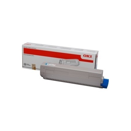Toner cyan Oki pour C822, Toner Express : achat en ligne de Toner cyan Oki pour C822 pour imprimante