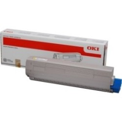 Toner jaune Oki pour C822, Toner Express : achat en ligne de Toner jaune Oki pour C822 pour imprimante