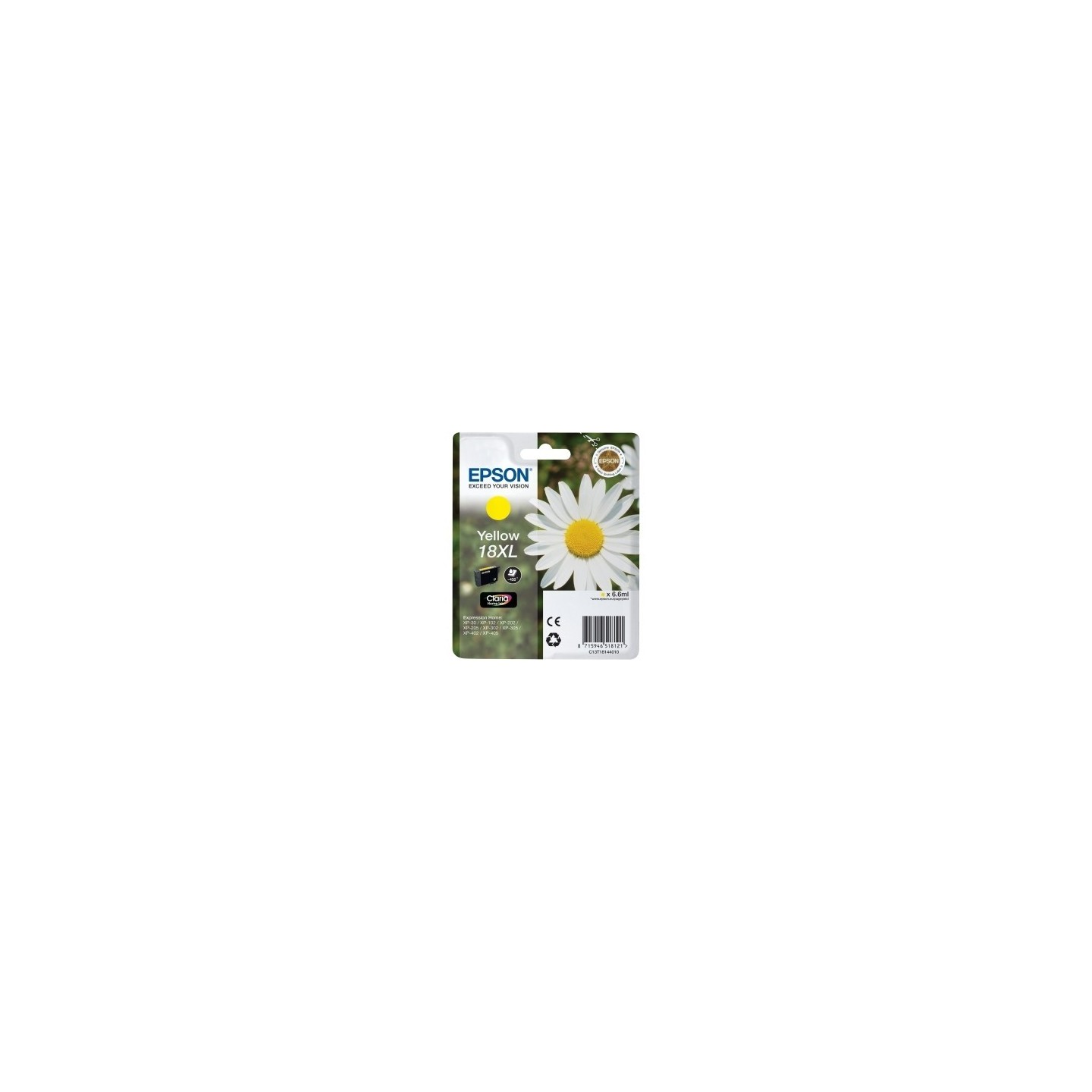 Cartouche jaune haute capacité EPSON pour Expression Home XP-205 / XP-30 ... (N°18XL), Toner Express : achat en ligne de Cartouc