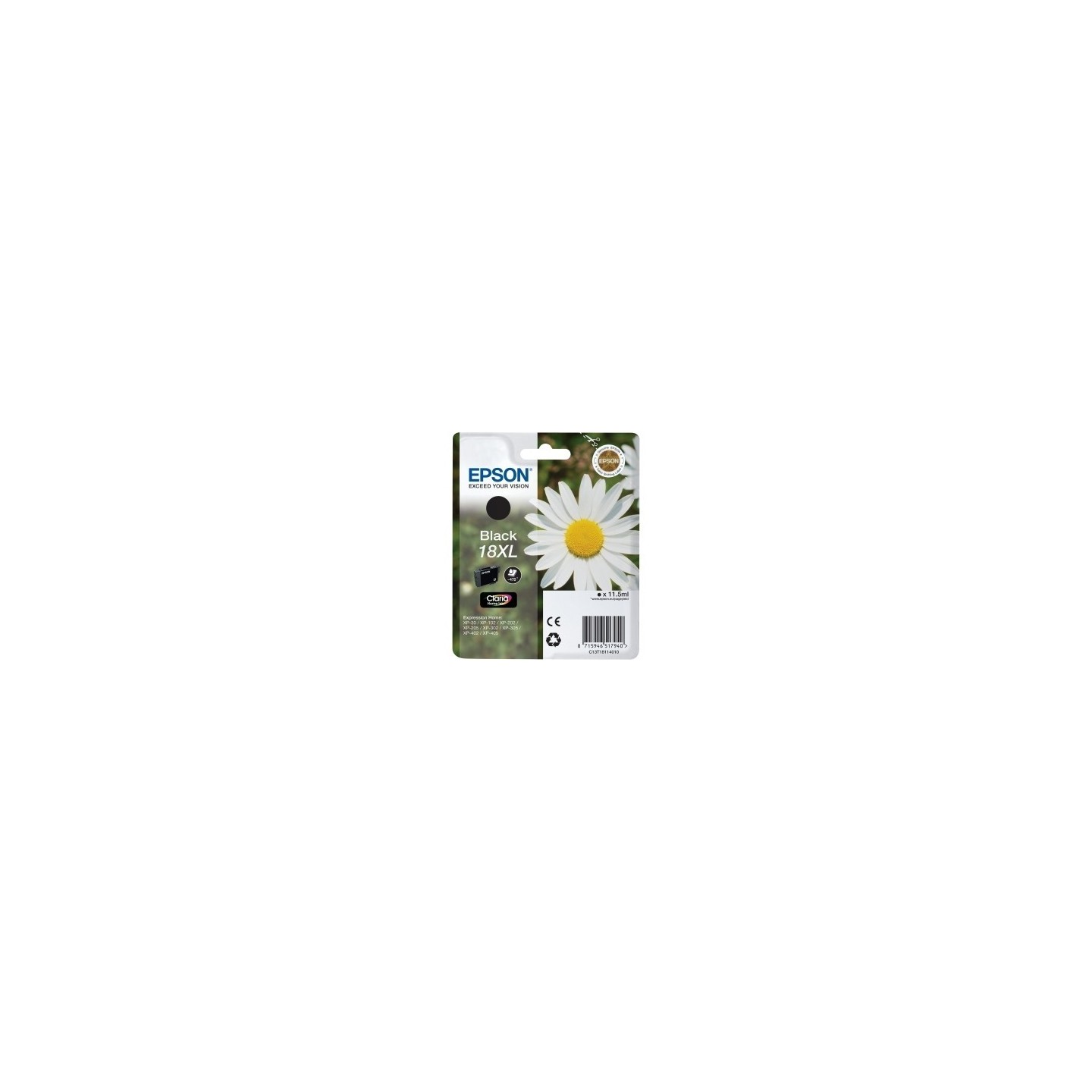 Cartouche noire haute capacité EPSON pour Expression Home XP-205 / XP-30 ... (N°18XL), Toner Express : achat en ligne de Cartouc
