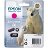 Cartouche magenta EPSON pour Expression Home XP-600... (N°26) (ours), Toner Express : achat en ligne de Cartouche magenta EPSON 