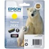 Cartouche jaune haute capacité EPSON pour Expression Home XP-600... (N°26XL) (ours), Toner Express : achat en ligne de Cartouche