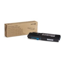 Toner cyan haute capacité Xerox pour phaser 6600 / WorkCentre 6605, Toner Express : achat en ligne de Toner cyan haute capacité 