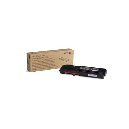 Toner magenta haute capacité Xerox pour phaser 6600 / WorkCentre 6605, Toner Express : achat en ligne de Toner magenta haute cap