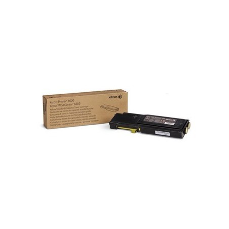 Toner jaune Xerox pour phaser 6600 / WorkCentre 6605, Toner Express : achat en ligne de Toner jaune Xerox pour phaser 6600 / Wor