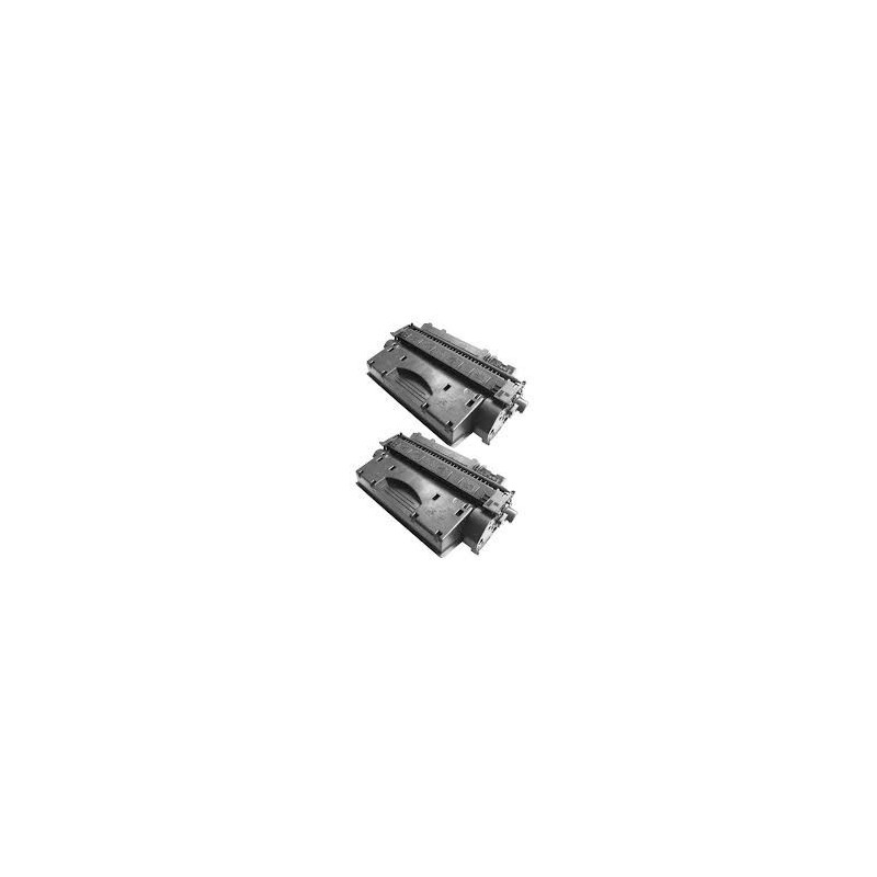Pack de 2 toners noirs génériques haute capacité pour HP  LaserJet Pro 400 ... (80X), Toner Express : achat en ligne de Pack de 